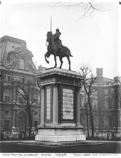 Denkmal für General Lafayette (1757-1834) 1899-1907 von Paul Wayland Bartlett